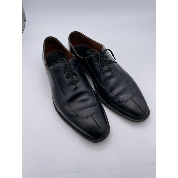 Allen Edmonds Men Berkeley Split Toe Oxford Dress Leather Shoes Black Size 9/10 main image 3